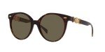 Versace Women's Havana Frame Sunglasses with Brown Lenses