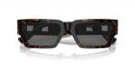 Versace Havana Frame Sunglasses with Dark Grey Lenses