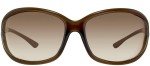 Tom Ford Jennifer FT0008 Dark Brown Sunglasses