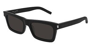 Saint Laurent Black Frame Women's Sunglasses 54MM