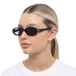 Le Specs OUTTA LOVE Black Sunglasses for Women