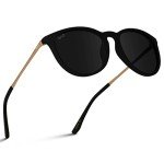 Trendy Women's Round Polarized Sunglasses - WearMe Pro