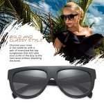 Trendy Women’s Oversized Square Fashion Sunglasses