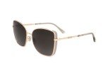 Jimmy Choo Alexis/S Rose Gold Brown Sunglasses