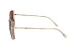 Jimmy Choo Alexis/S Rose Gold Brown Sunglasses