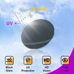 VISOONE UV400 Rectangle Y2K Sunglasses for All