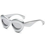 Trendy Cat Eye Lip Sunglasses for Women