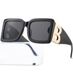 Trendy Large Square Designer Sunglasses for All