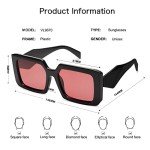 Stylish Oversized Square Sunglasses for All