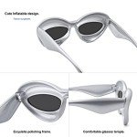Trendy Cat Eye Lip Sunglasses for Women