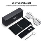 Trendy Cat Eye Lip Sunglasses for Women