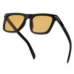 Trendy Square Sunglasses with UV400 Protection