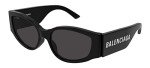Balenciaga Women's Max Black Sunglasses, One Size