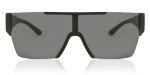 BURBERRY Matte Black Sunglasses BE 4291