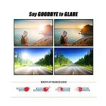 ZHILE Grey Polarized Rectangular Sunglasses UV400