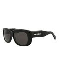 Balenciaga Black Acetate Square Sunglasses for Everyday