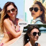 Trendy Retro Oversized Aviator Sunglasses - 3 Pack