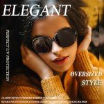 Trendy Polarized Rectangle Sunglasses for Women