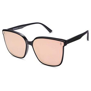 SOJOS Vintage Style Black and Pink Sunglasses