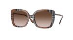 Burberry Caroll 54MM Brown Gradient Sunglasses Bundle