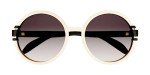 Gucci GG1067S Women’s White and Black Sunglasses