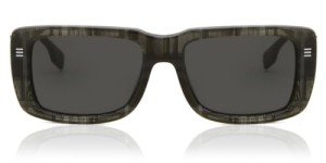 Burberry Jarvis Charcoal Check Sunglasses BE 4376 U