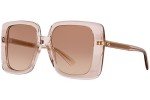 Gucci Mirrored Oversized Square Women's Sunglasses 55mm
