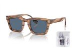 Burberry BE4403 Brown/Dark Blue Rectangular Sunglasses