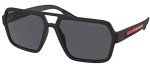 Prada Linea Rossa Black Rubber Sunglasses for Men