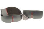 Prada Linea Rossa Men's Gunmetal/Brown Gradient Sunglasses
