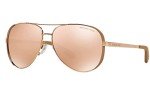 Michael Kors Chelsea Aviator Sunglasses with iWear Kit
