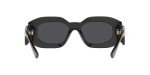 Versace Men’s Black Frame Sunglasses with Grey Lenses