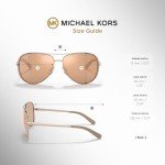 Michael Kors Chelsea Aviator Sunglasses with iWear Kit