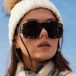 AIEYEZO Oversized Square Shield Sunglasses for All