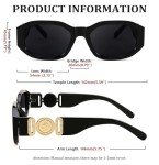 Retro Rectangle Sunglasses - Vintage 90s Style