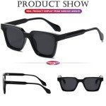AIEYEZO Trendy Square Sunglasses for All