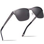 CARFIA Polarized Metal Sunglasses for Outdoor Activities