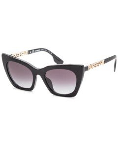Burberry Marianne Black Grey Gradient Sunglasses
