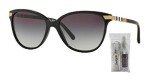 Burberry Black/Grey Gradient Cateye Sunglasses for Women
