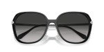 COACH Women's Black Gradient Square Sunglasses 59mm