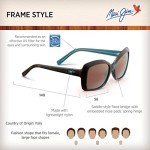 Maui Jim Women's Orchid Polarized Sunglasses - Tortoise