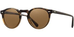 Oliver Peoples Gregory Peck Tortoise Brown Lens Sunglasses