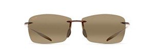 Maui Jim Lighthouse Polarized Rimless Sunglasses