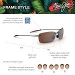 Maui Jim Lighthouse Polarized Rimless Sunglasses