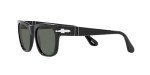 Persol Polarized Square Sunglasses in Black/Green