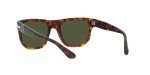 Persol PO3306S Square Sunglasses in Havana/Green