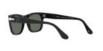 Persol Polarized Square Sunglasses in Black/Green