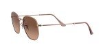 Ray-Ban RB3548N Hexagonal Sunglasses, Copper Gradient
