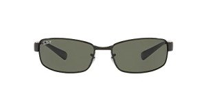 Ray-Ban RB3364 Polarized Rectangular Sunglasses 62mm