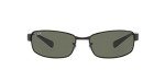 Ray-Ban RB3364 Polarized Rectangular Sunglasses 62mm